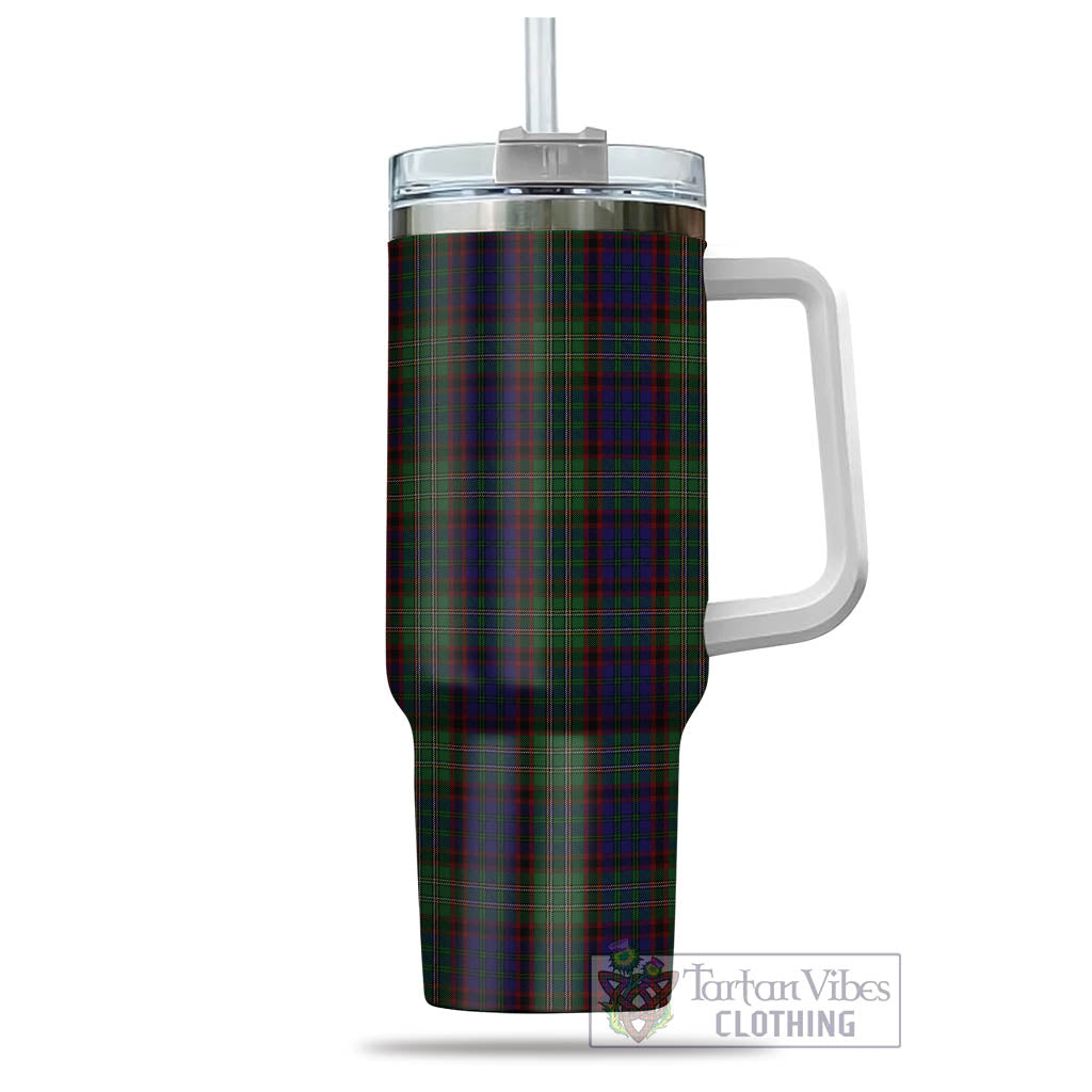 Tartan Vibes Clothing Cunningham Hunting Tartan Tumbler with Handle