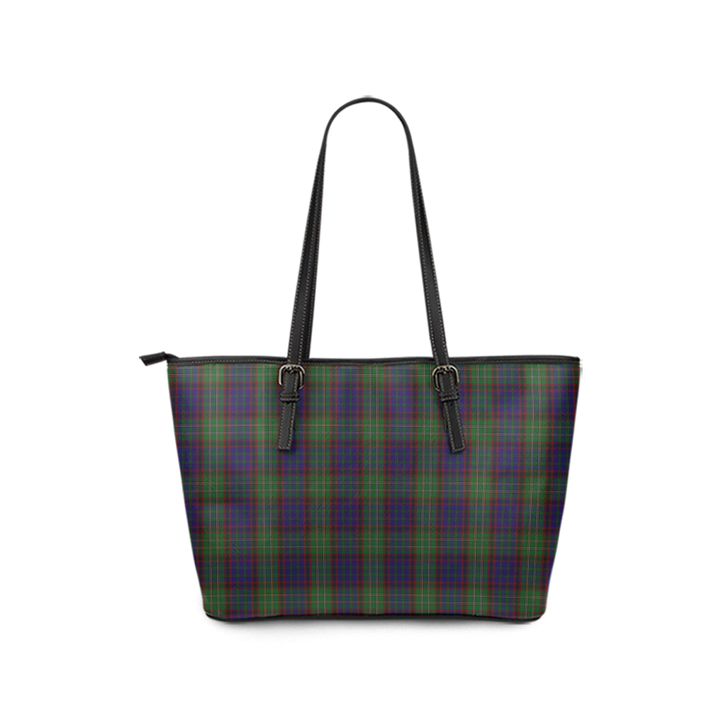 cunningham-hunting-tartan-leather-tote-bag