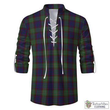 Cunningham Hunting Tartan Men's Scottish Traditional Jacobite Ghillie Kilt Shirt