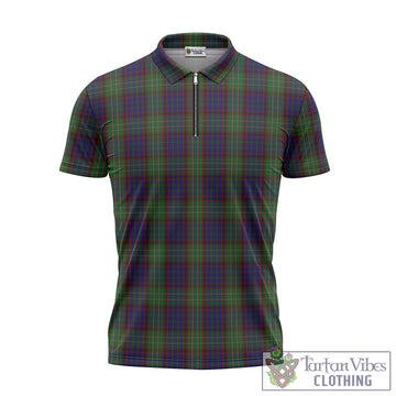 Cunningham Hunting Tartan Zipper Polo Shirt