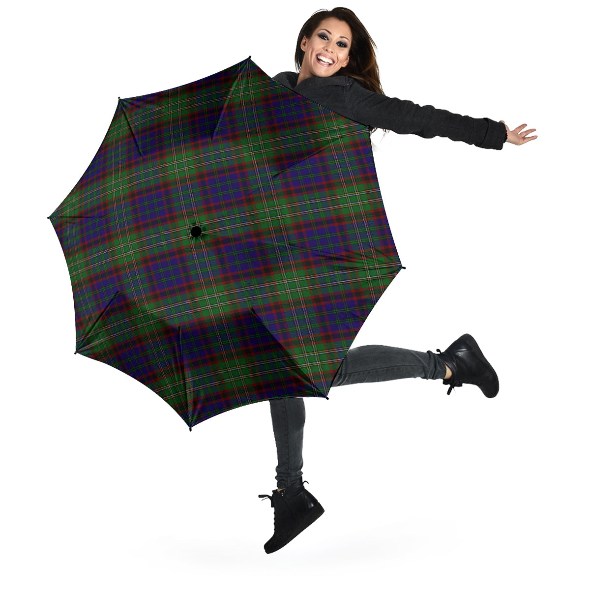 Cunningham Hunting Tartan Umbrella - Tartanvibesclothing