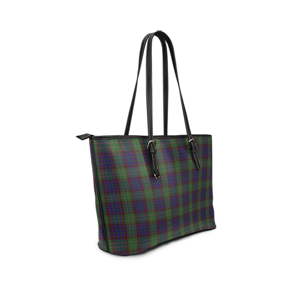 cunningham-hunting-tartan-leather-tote-bag