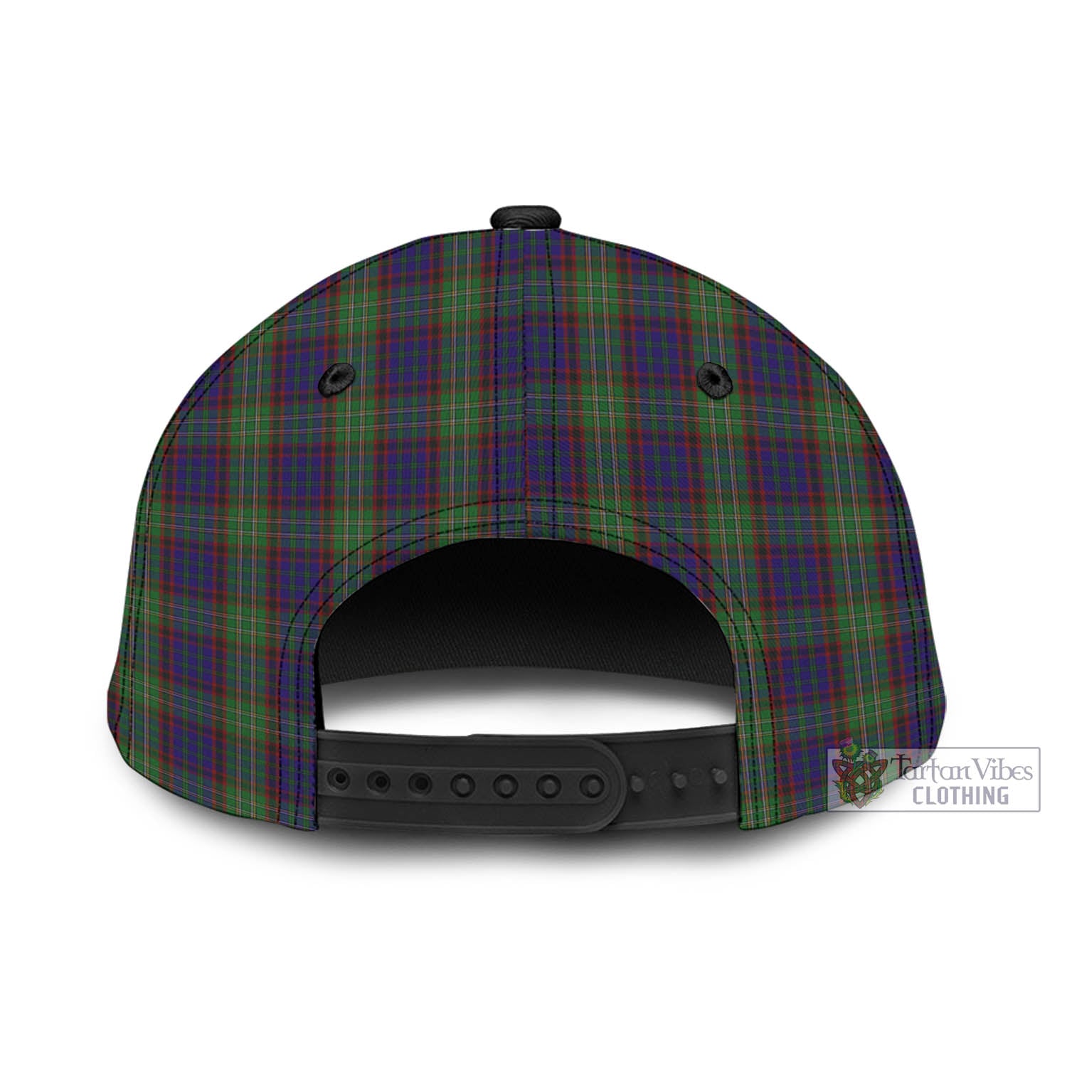 Tartan Vibes Clothing Cunningham Hunting Tartan Classic Cap with Family Crest In Me Style