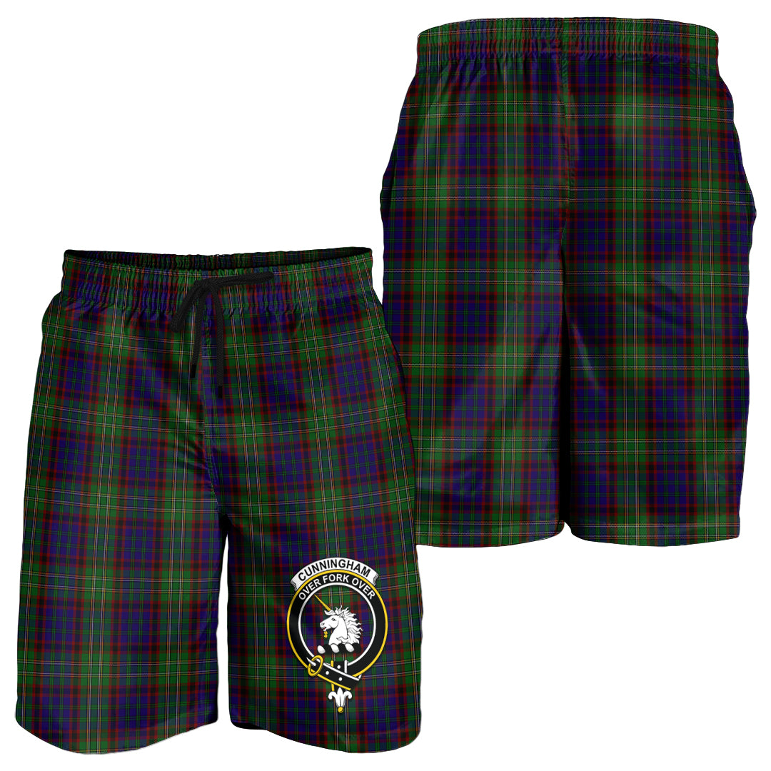 cunningham-hunting-tartan-mens-shorts-with-family-crest