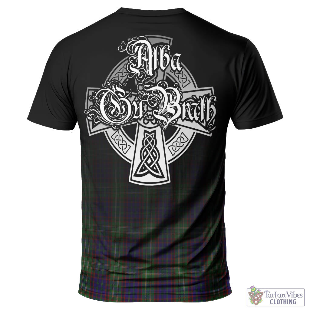 Tartan Vibes Clothing Cunningham Hunting Tartan T-Shirt Featuring Alba Gu Brath Family Crest Celtic Inspired