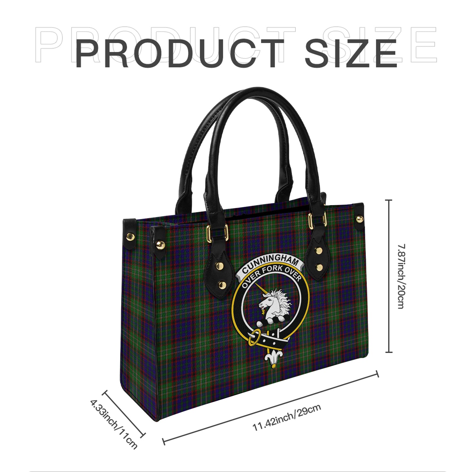 cunningham-hunting-tartan-leather-bag-with-family-crest