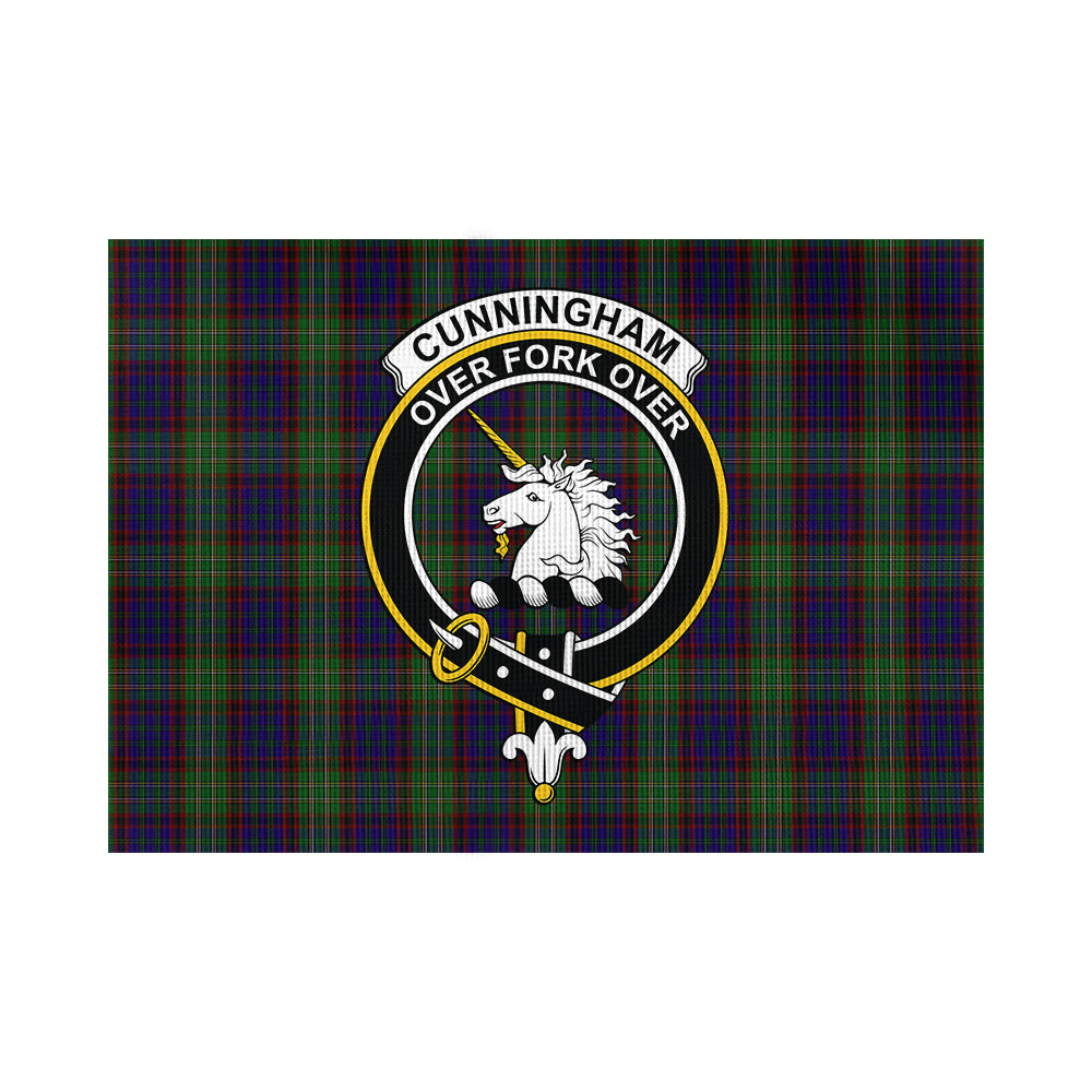 Cunningham Hunting Tartan Flag with Family Crest - Tartan Vibes Clothing