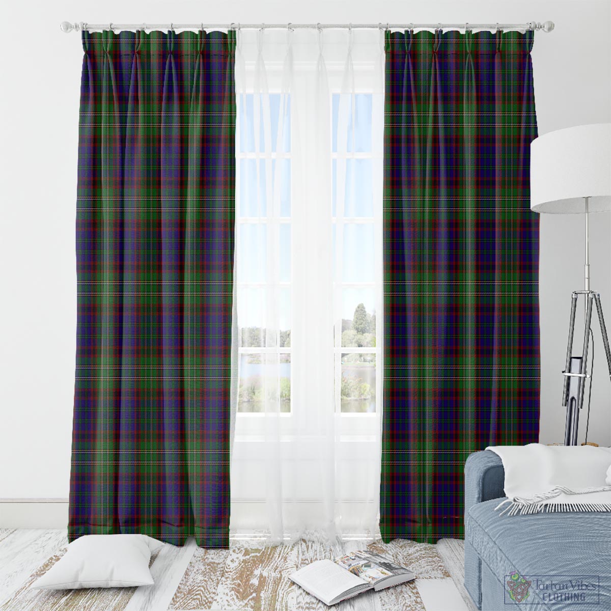 Cunningham Hunting Tartan Window Curtain