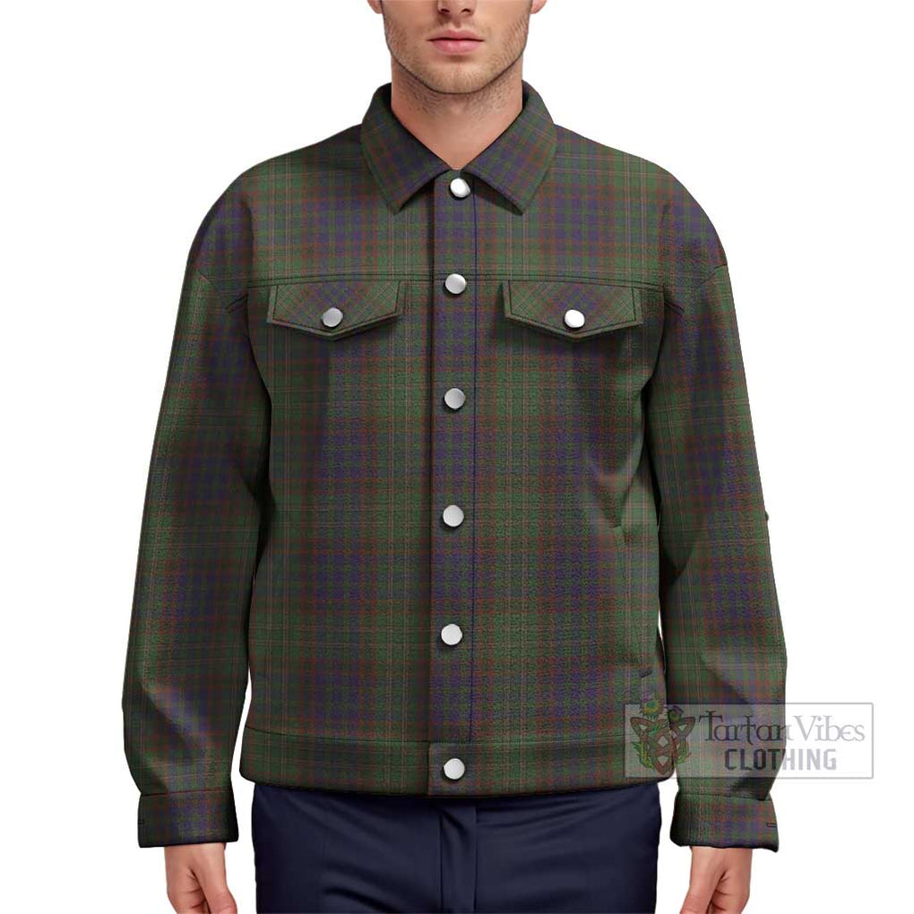 Cunningham Hunting Modern Tartan Unisex Lapel Cotton Jacket Unisex - Tartan Vibes Clothing