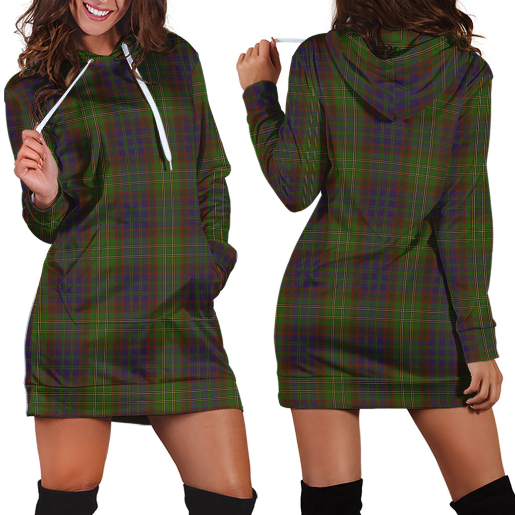 Cunningham Hunting Modern Tartan Hoodie Dress - Tartan Vibes Clothing