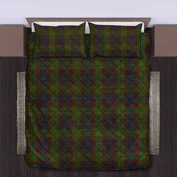 Cunningham Hunting Modern Tartan Quilt Bed Set