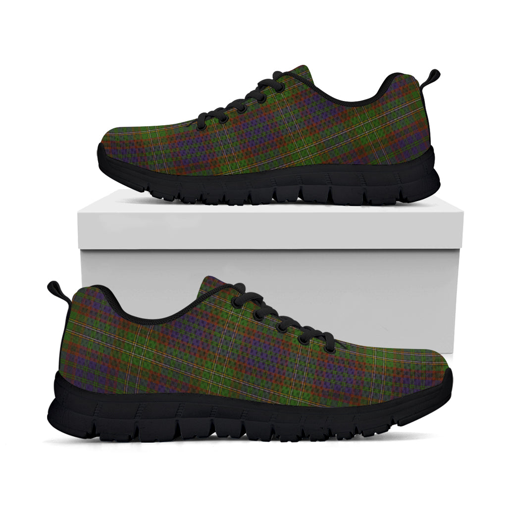 Cunningham Hunting Modern Tartan Sneakers Kid's Sneakers - Tartan Vibes Clothing