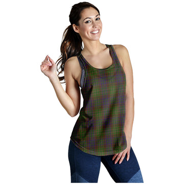 Cunningham Hunting Modern Tartan Women Racerback Tanks