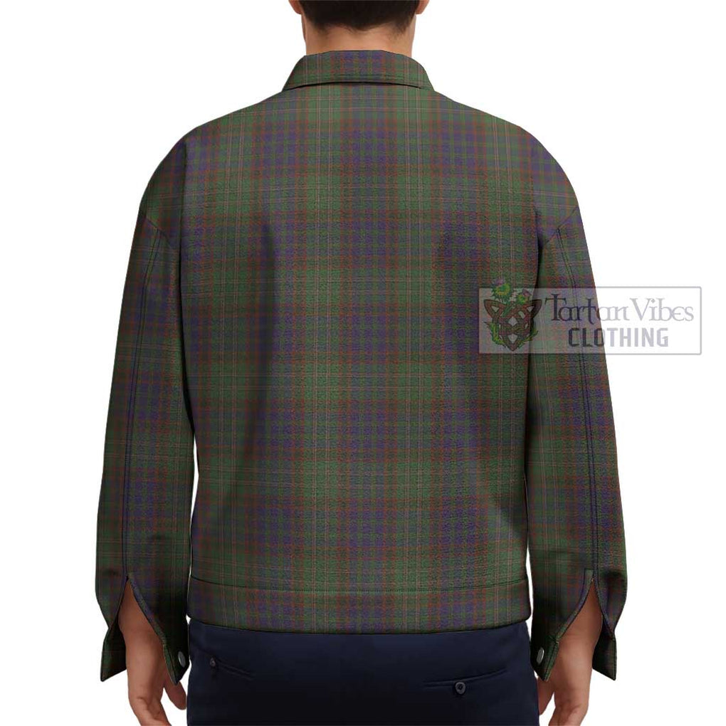 Cunningham Hunting Modern Tartan Unisex Lapel Cotton Jacket - Tartan Vibes Clothing