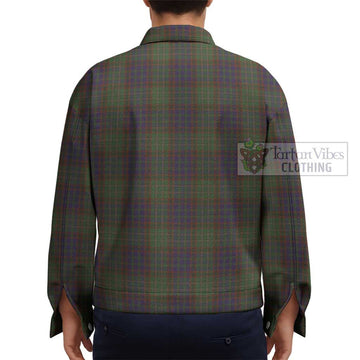 Cunningham Hunting Modern Tartan Unisex Lapel Cotton Jacket