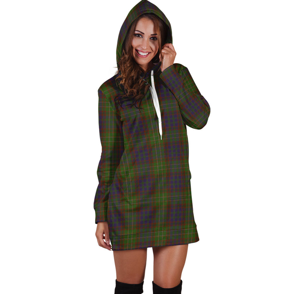 Cunningham Hunting Modern Tartan Hoodie Dress - Tartan Vibes Clothing