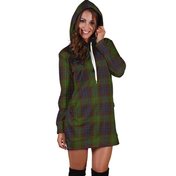 Cunningham Hunting Modern Tartan Hoodie Dress