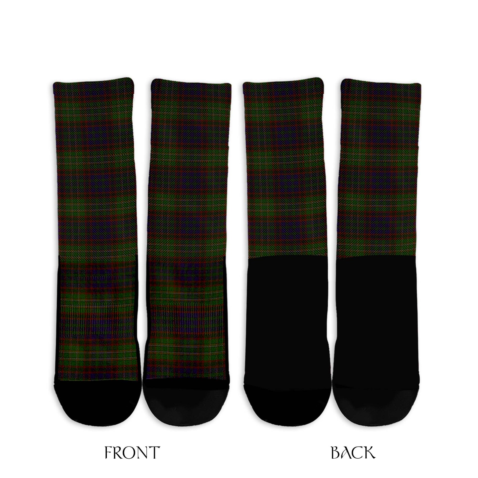 Cunningham Hunting Modern Tartan Crew Socks - Tartanvibesclothing