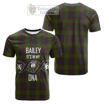 Cunningham Hunting Modern Tartan Cotton T-shirt with Family Crest DNA In Me Style