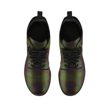 Cunningham Hunting Modern Tartan Leather Boots