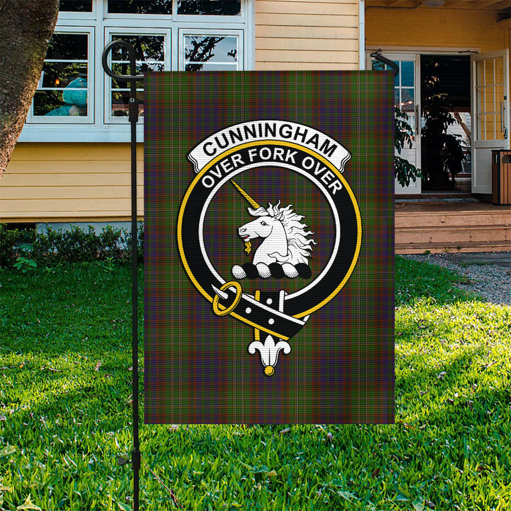 Cunningham Hunting Modern Tartan Flag with Family Crest - Tartan Vibes Clothing