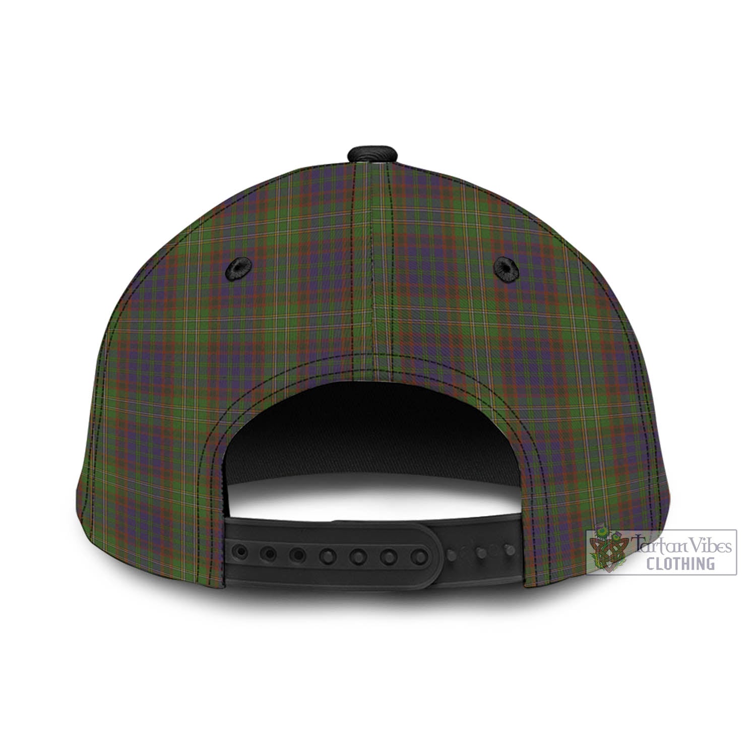 Tartan Vibes Clothing Cunningham Hunting Modern Tartan Classic Cap with Family Crest In Me Style