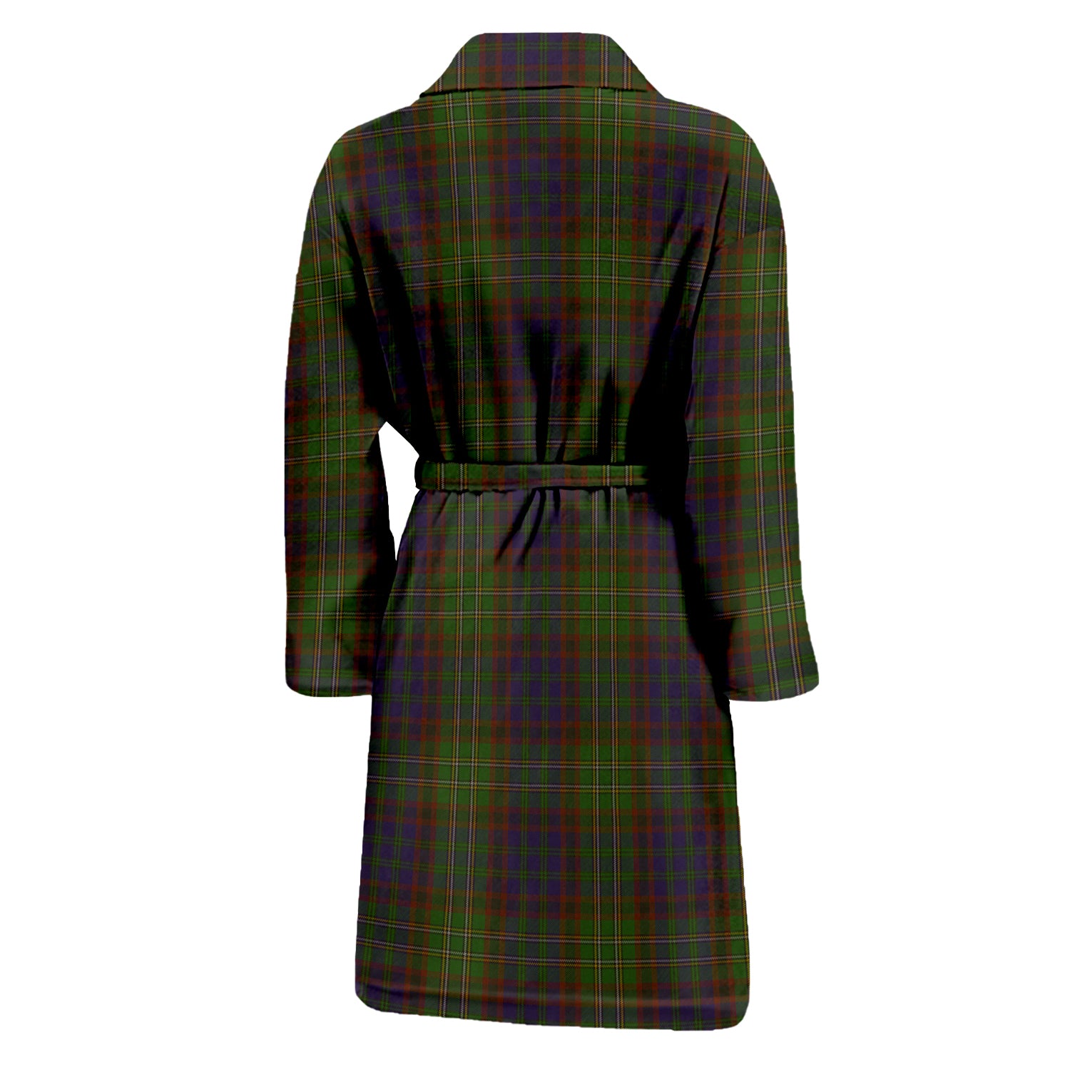 Cunningham Hunting Modern Tartan Bathrobe with Family Crest - Tartan Vibes Clothing