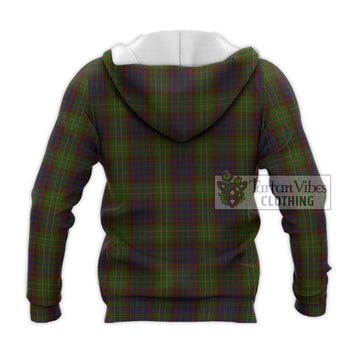 Cunningham Hunting Modern Tartan Knitted Hoodie with Family Crest DNA In Me Style