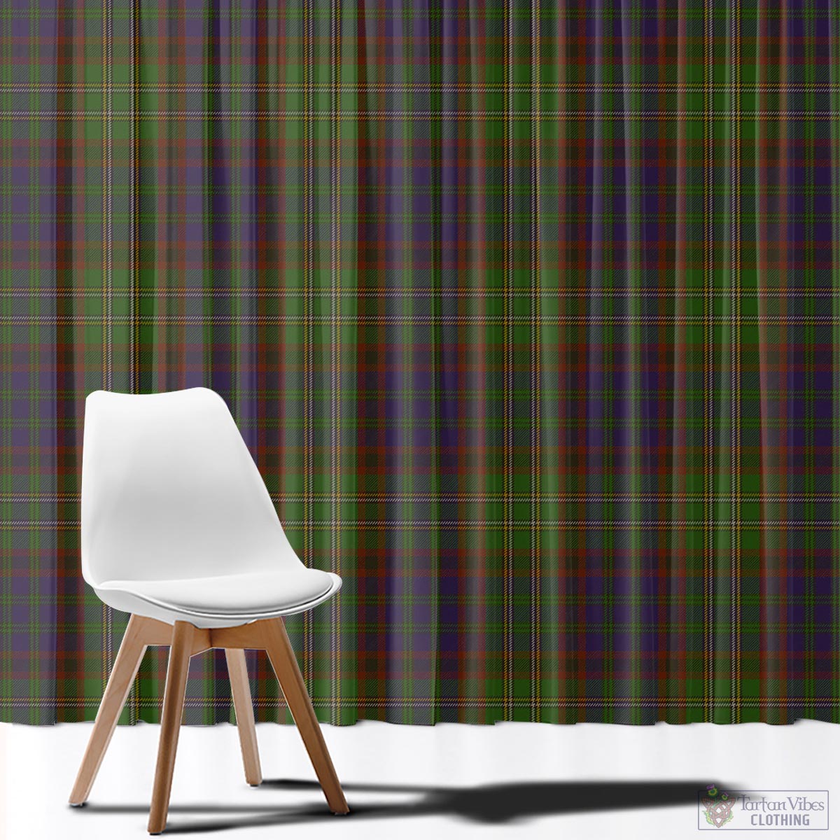 Cunningham Hunting Modern Tartan Window Curtain