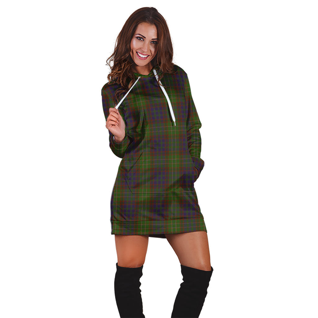 Cunningham Hunting Modern Tartan Hoodie Dress - Tartan Vibes Clothing