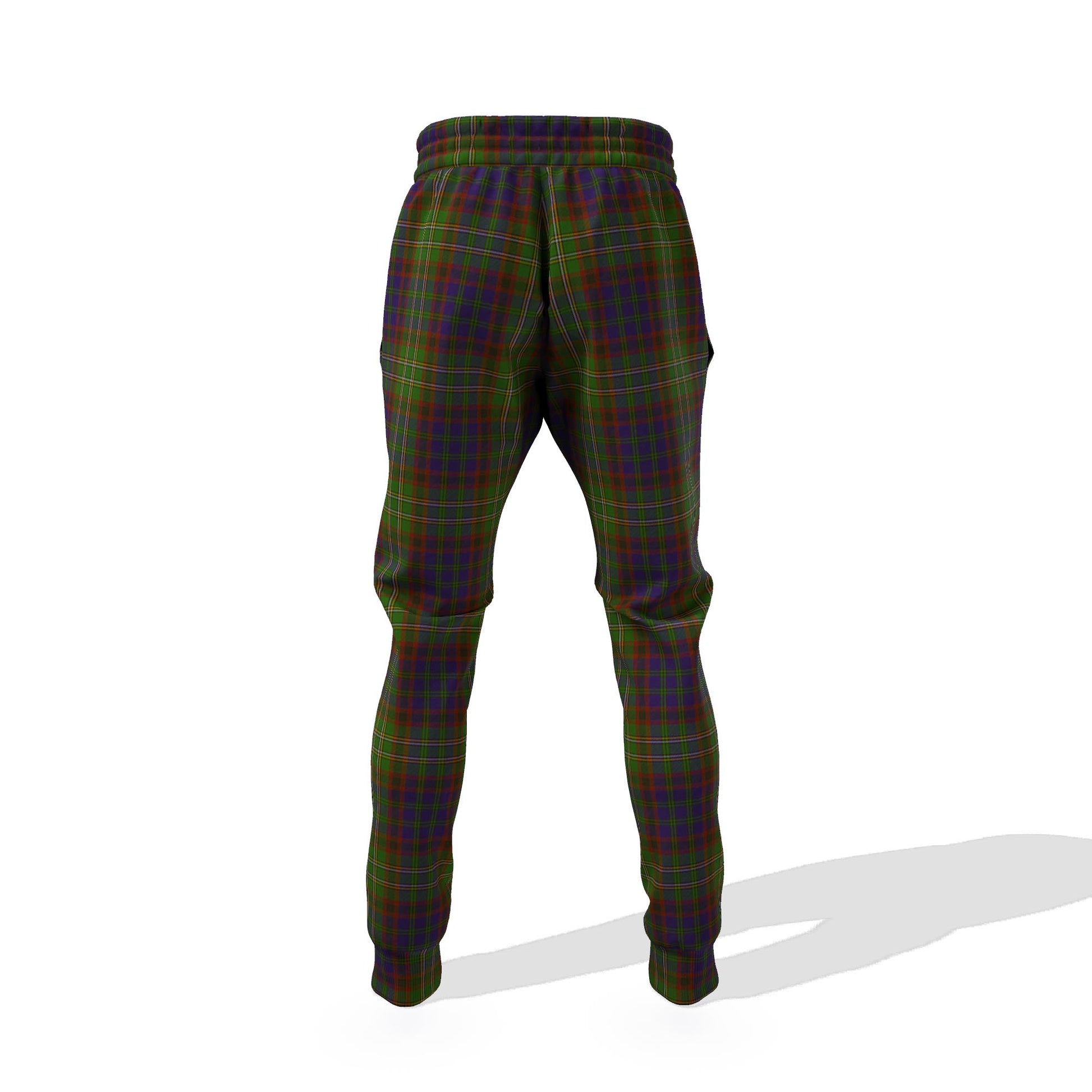 Cunningham Hunting Modern Tartan Joggers Pants with Family Crest 6XL - Tartan Vibes Clothing