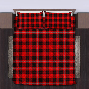 Cunningham Modern Tartan Quilt Bed Set