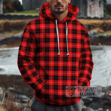 Cunningham Modern Tartan Cotton Hoodie