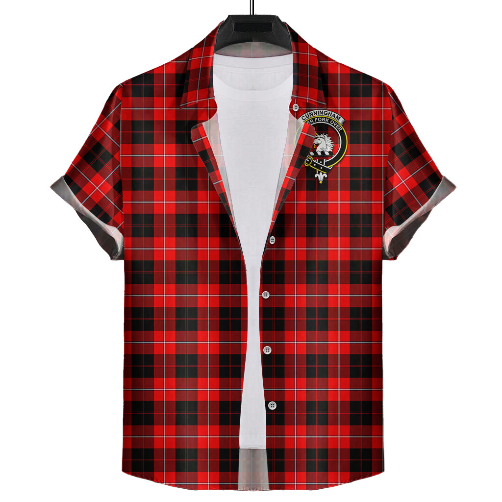 cunningham-modern-tartan-short-sleeve-button-down-shirt-with-family-crest