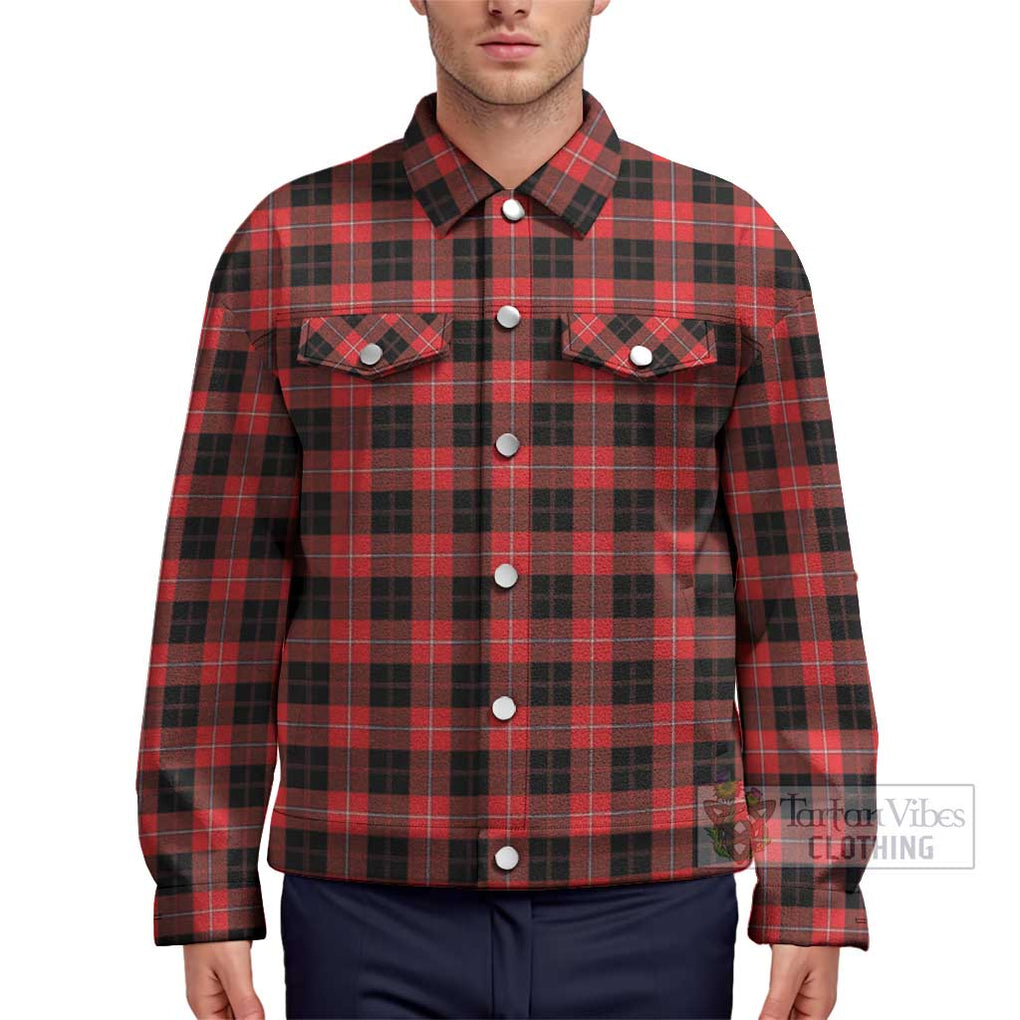 Cunningham Modern Tartan Unisex Lapel Cotton Jacket Unisex - Tartan Vibes Clothing