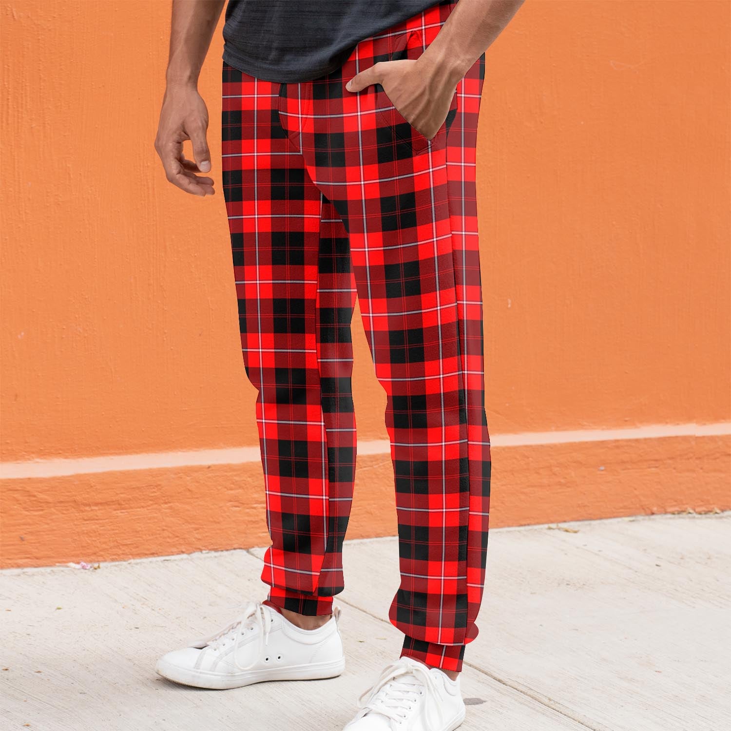 Cunningham Modern Tartan Joggers Pants S - Tartan Vibes Clothing