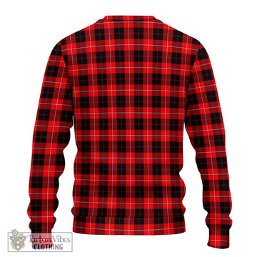 Cunningham Modern Tartan Ugly Sweater with Family Crest DNA In Me Style