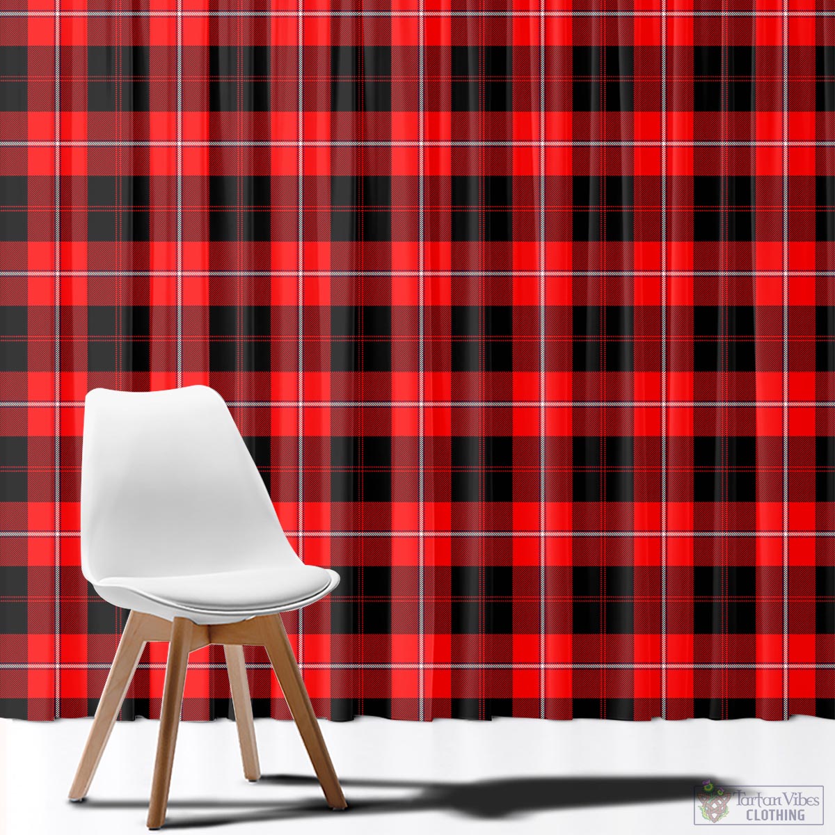 Cunningham Modern Tartan Window Curtain