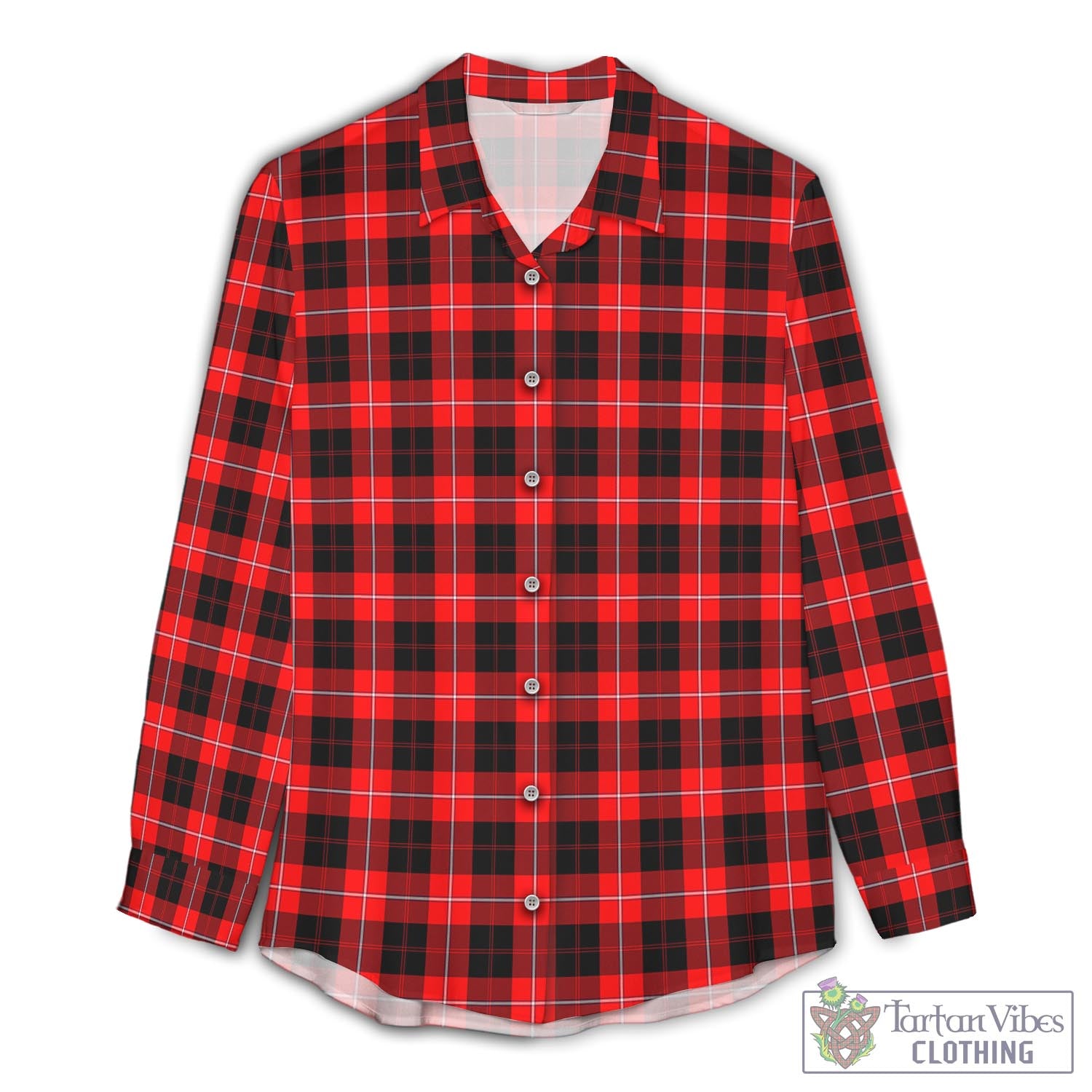 Cunningham Modern Tartan Womens Casual Shirt