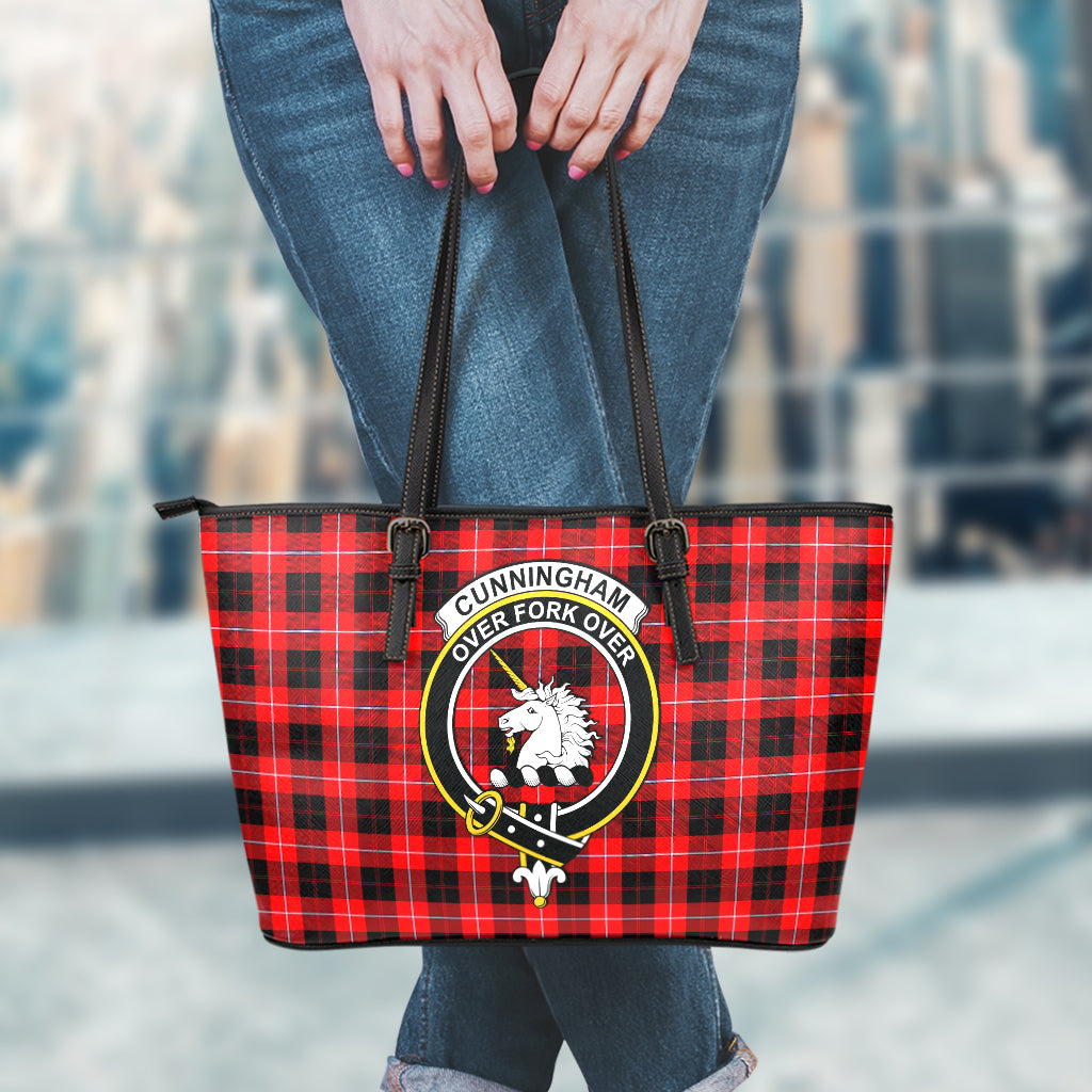 cunningham-modern-tartan-leather-tote-bag-with-family-crest