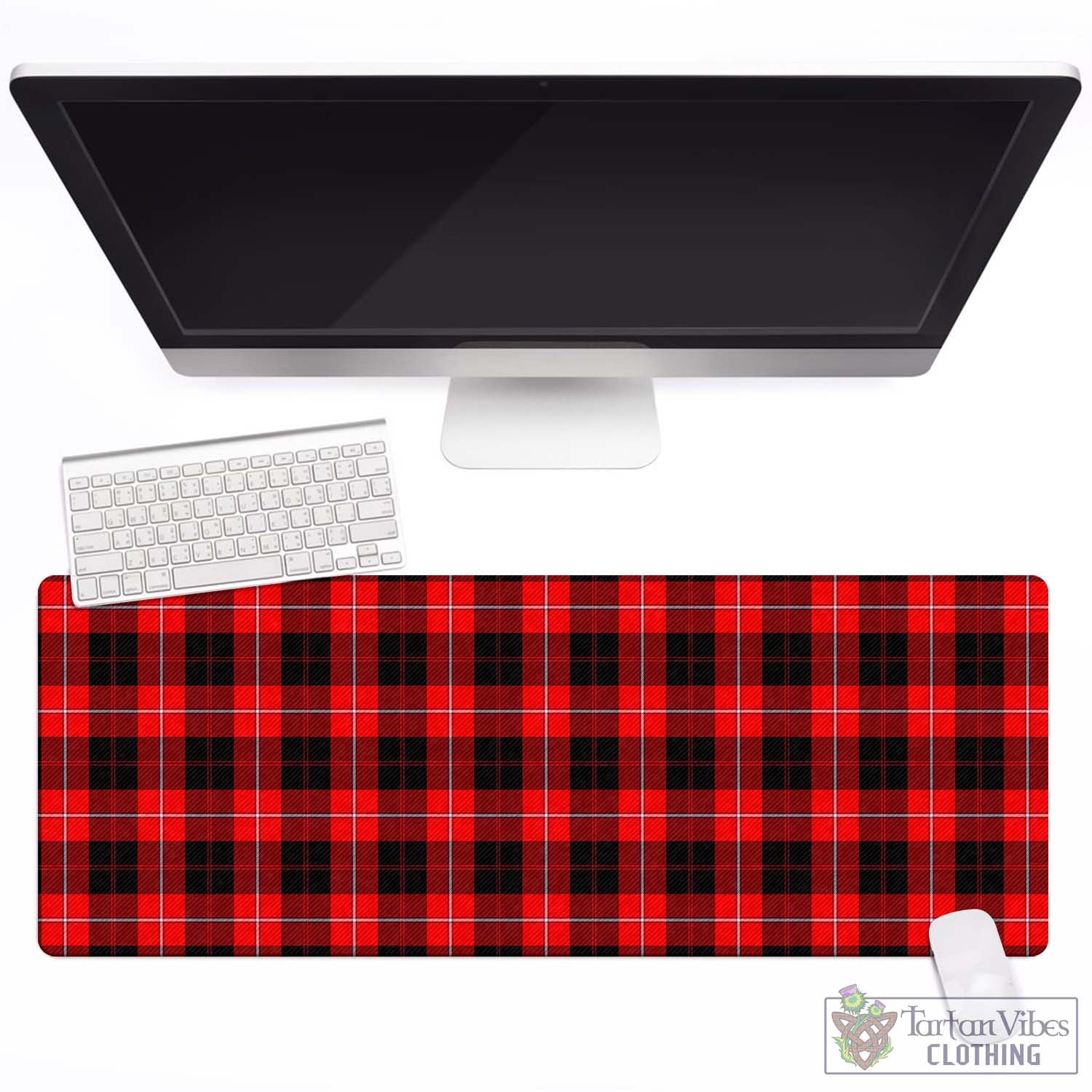 Tartan Vibes Clothing Cunningham Modern Tartan Mouse Pad