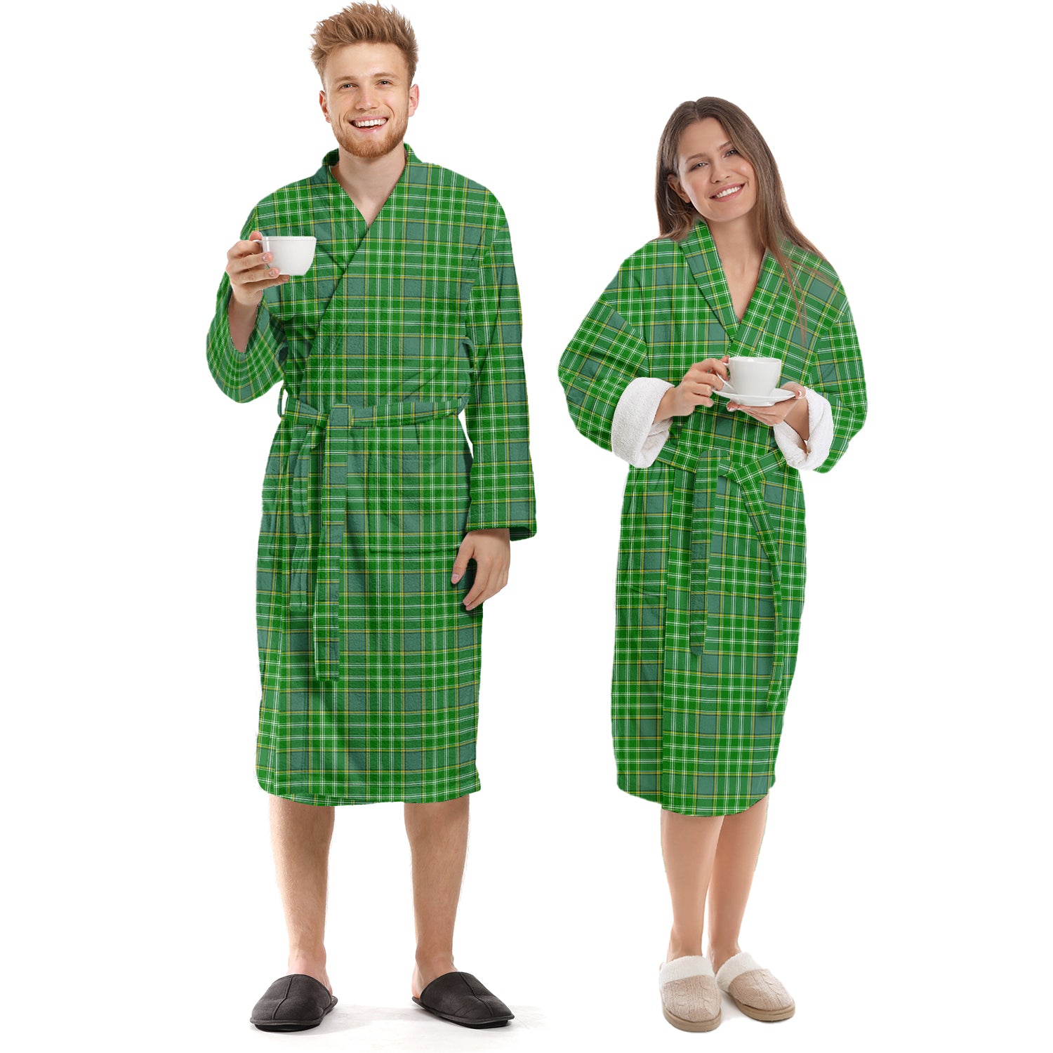 Currie Tartan Bathrobe Unisex S - Tartan Vibes Clothing