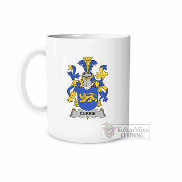 Currie Irish Clan Coat of Arms Ceramic Mug