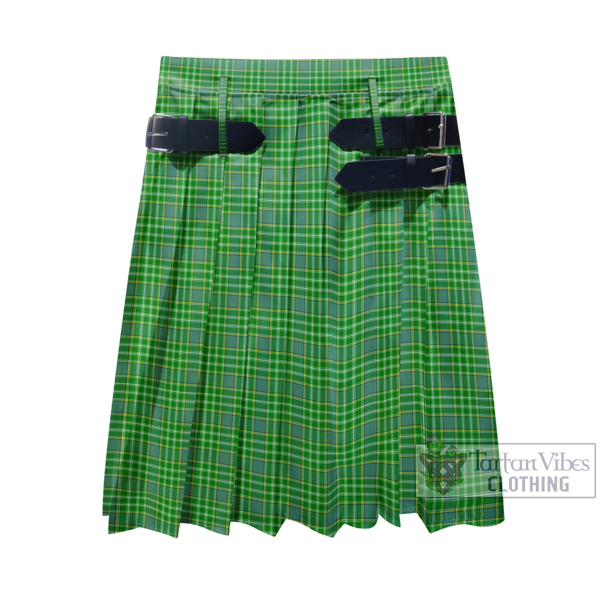 Tartan Vibes Clothing Currie Tartan Men's Pleated Skirt - Fashion Casual Retro Scottish Style