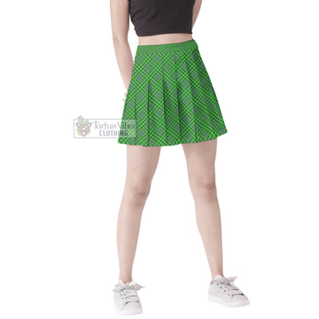 Currie Tartan Women's Plated Mini Skirt