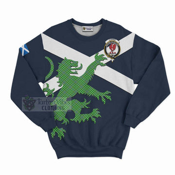 Currie Tartan Lion Rampant Sweatshirt  Proudly Display Your Heritage with Alba Gu Brath and Clan Name