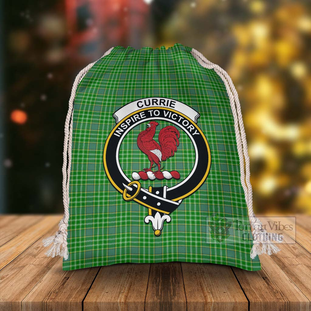 Tartan Vibes Clothing Currie Tartan Christmas Santa's Bag with Family Crest