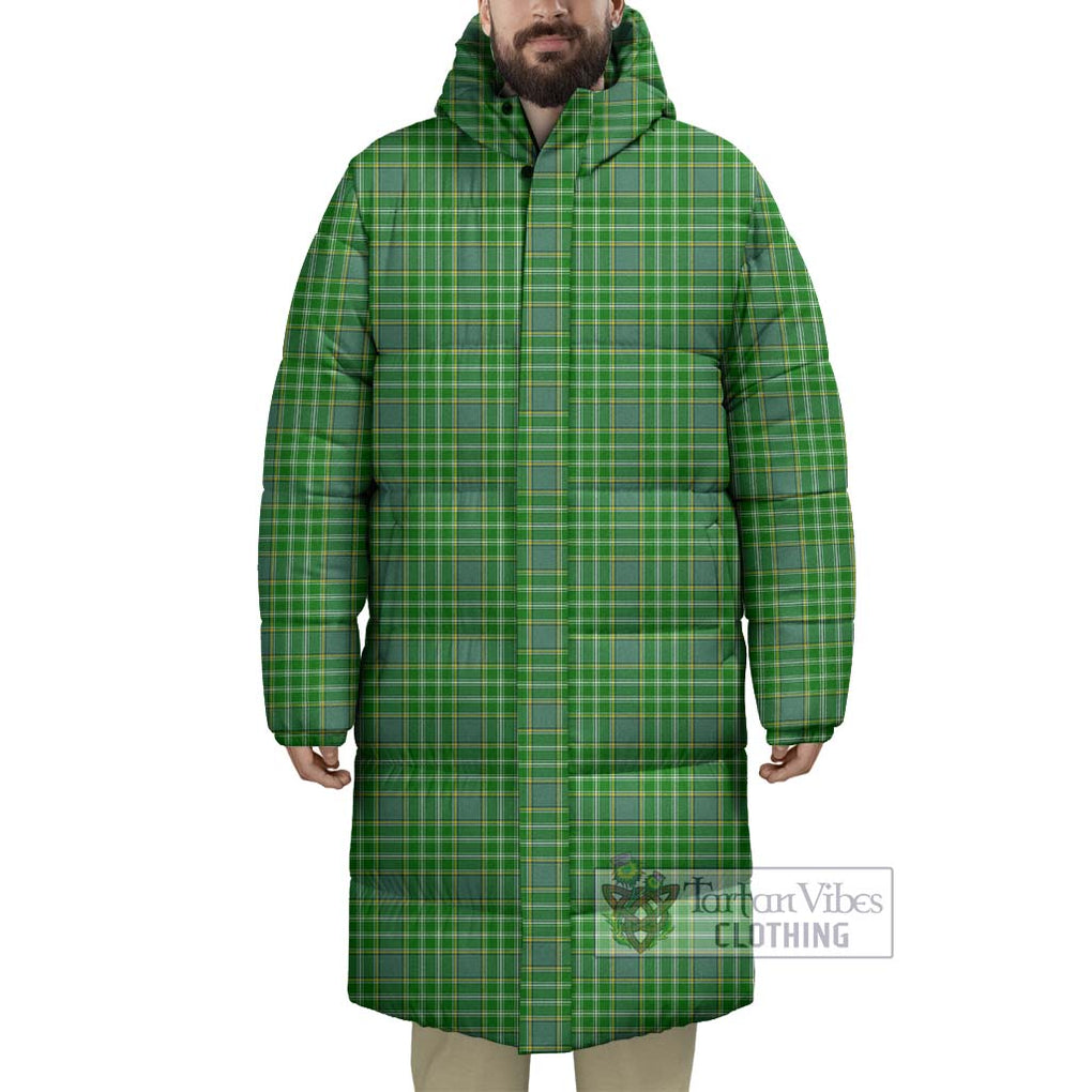 Tartan Vibes Clothing Currie Tartan Long Down Jacket