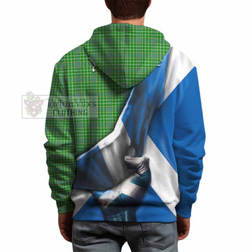 Currie Tartan Hoodie with Family Crest Scotland Patriotic Style