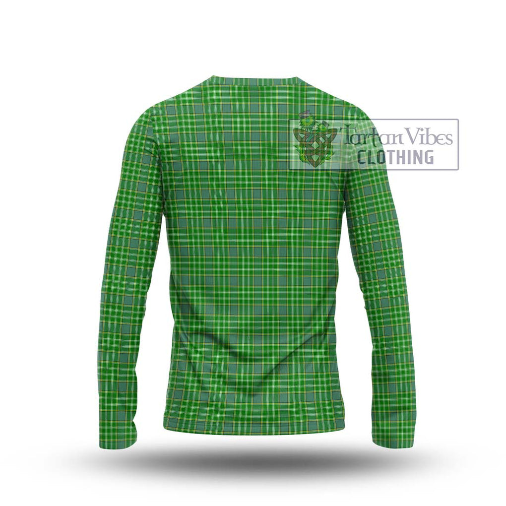 Currie Tartan Long Sleeve T-Shirt with Family Crest DNA In Me Style - Tartanvibesclothing Shop